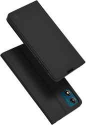 Husa pentru Motorola Moto E13 - Techsuit Magskin Book - Black 
