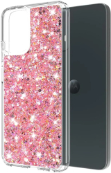 Husa pentru Motorola Moto G14 - Techsuit Sparkly Glitter - Pink 
