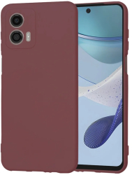 Husa pentru Motorola Moto G53 - Techsuit SoftFlex - Plum Red 