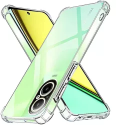 Husa pentru Realme C67 4G - Techsuit Shockproof Clear Silicone - Clear 
