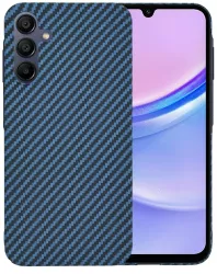 Husa pentru Samsung Galaxy A15 4G / A15 5G - Techsuit Carbonite FiberShell - Cyan 