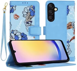 Husa pentru Samsung Galaxy A25 5G - Techsuit FlipCraft - VibrantA Blue 