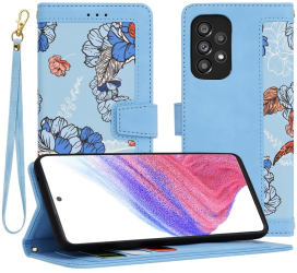 Husa pentru Samsung Galaxy A53 5G - Techsuit FlipCraft - VibrantA Blue 