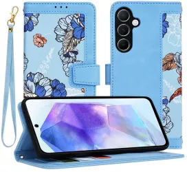 Husa pentru Samsung Galaxy A55 5G - Techsuit FlipCraft - VibrantA Blue 