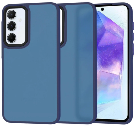 Husa pentru Samsung Galaxy A55 5G - Techsuit HaloFrostA Series - Deep Blue 