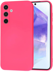 Husa pentru Samsung Galaxy A55 5G - Techsuit SoftFlex - Hot Pink 