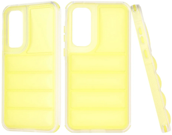Husa pentru Samsung Galaxy A55 5G - Techsuit Wave Shield - Yellow 