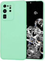 Husa pentru Samsung Galaxy S20 Ultra 4G / S20 Ultra 5G - Techsuit SoftFlex - Mint Green 