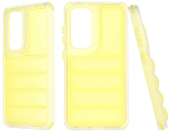 Husa pentru Samsung Galaxy S24 - Techsuit Wave Shield - Yellow 