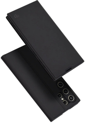 Husa pentru Samsung Galaxy S24 Ultra - Techsuit Magskin Book - Black 