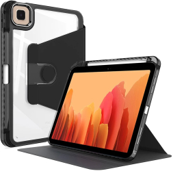 Husa pentru Samsung Galaxy Tab A7 10.4 2020 / 2022 - Techsuit Crystal Vision - Black 