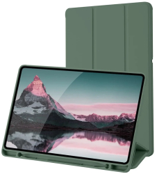 Husa pentru Samsung Galaxy Tab S6 Lite 2020/2022/2024 - Techsuit Flex Trifold - Green 