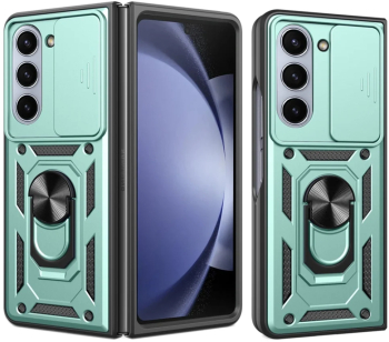 Husa pentru Samsung Galaxy Z Fold6 - Techsuit CamShield Series - Green 