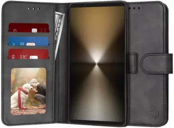 Husa pentru Sony Xperia 1 VI - Techsuit Diary Book - Black 