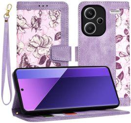 Husa pentru Xiaomi Redmi Note 13 Pro+ 5G - Techsuit FlipCraft - Mysterious Purple 
