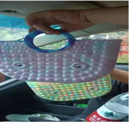 Jucarie Antistres din silicon Flippy Pop It Now And Flip It Geanta mare 28 cm Multicolor V4 