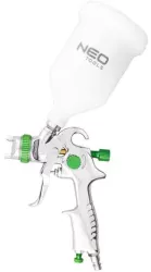 Pistol de vopsit vas superior plastic HVLP 4 bar 0.6 L 1.4 mm 