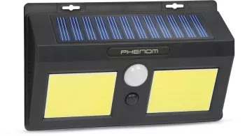 Reflector solar cu senzor de miscare perete 5W 300lm COB LED IP65 Phenom Lighting 55287 