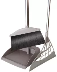 Set matura faras cu coada si matura silicon Flippy Pentru uz casnic Plastic/Otel Gri 90 x 72 x 100 cm 