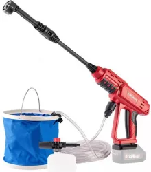 Aparat de curatat spalat cu presiune 20V Li-ion acumulator neinclus 2.4 MPa 2.5 L/min cu accesorii Worcraft 