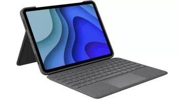 Husa cu tastatura pentru iPad Logitech Folio Touch aspect italian QWERTY grafit - SECOND 