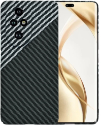 Husa pentru Honor 200 Pro - Techsuit Carbonite FiberShell - Stealth Gray 