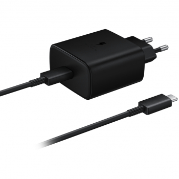 Incarcator pentru Samsung S22+ S22 Ultra 45W USB-C EP-TA845XBE PD cablu 5A 1M Negru 