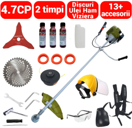 Motocoasa benzina 4.7CP + 13+ accesorii ulei EL5500+13 