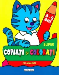 Super copiati si colorati cu Miaunel 