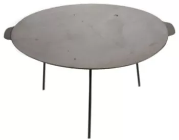 Disc pentru gratar fonta cu picioare 60x32 cm Perfect Home 