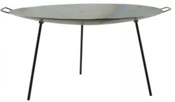 Disc pentru gratar metalic cu picioare 39.5x30.5 cm Perfect Home 