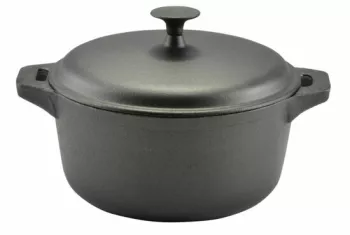 Oala de fonta cu capac 7 L Perfect Home 