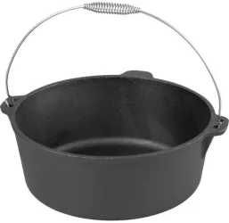 Oala de fonta cu maner din inox 7.22 L 30x13 cm MagicHome 