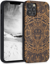 Husa pentru iPhone 12 / iPhone 12 Pro Lemn Maro 52734.06