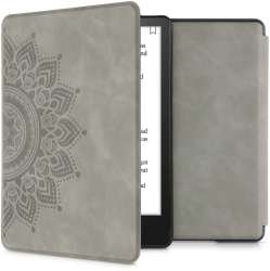 Husa pentru Kindle Paperwhite 11 Piele ecologica Gri kwmobile 56257.06 