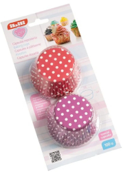 Set 100 forme briose Decor Ibili hartie 7.5 cm muticolor 