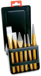 Trusa punctatoare si dalti set 6 piese Strend Pro 