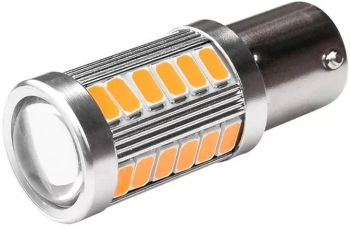 Bec Led Auto Techstar® BAY15D 1157 Galben 12V 660 lm 