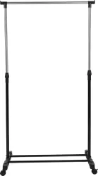 Cuier Mobil Sani Dolfo 75.5/43/159 cm Inox / Plastic Negru 