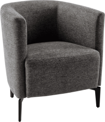 Fotoliu de design gri / negru KAPY Sani 67 x 70 x 75 cm 