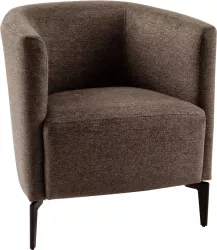 Fotoliu de design maro / negru KAPY Sani 67 x 70 x 75 cm 