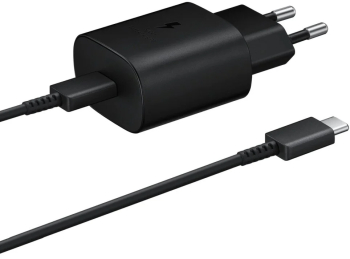 Incarcator 25W pentru Samsung S23 TA800EBE-DG977BBE Type C 1M Super Fast Charger Negru