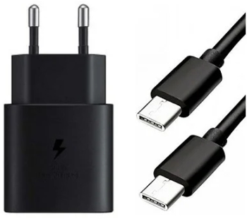 Incarcator pentru Samsung A50 A50S A51 USB-C Fast Charger TA1510EBE-DA705BBE 15W Type-C 1M Negru 
