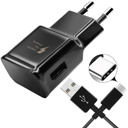 Incarcator pentru Samsung M13 M14 Fast Charger TA200EBE-DG970BBE Type C 1M Negru 