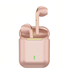 Casti wireless Techbasics In Ear Bluetooth Microfon HD Touch Control Noise Reduction Carcasa Magnetic Roz 