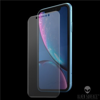FOLIE ALIEN SURFACE HD iPhone XR PROTECTIE ECRAN + ALIEN FIBER CADOU