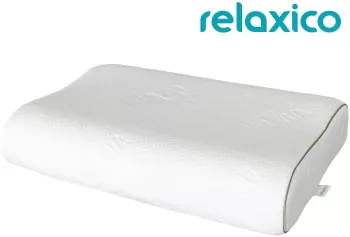 Perna pentru Dormit Relaxico Bamboo Therapy Memory foam 60x43x11 cm