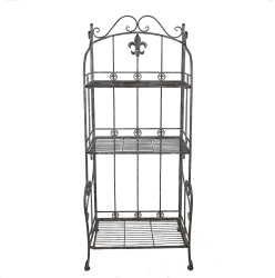 Raft 3 polite fier gri 60x42x150 cm 