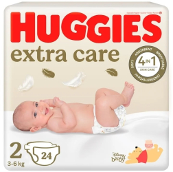 Scutece Huggies Extra Care nr 2 Convi 24 buc 4-6 kg 