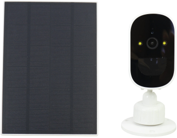 Camera supraveghere video PNI IP774 4MP panou solar 3W acumulator 4000mAh incorporat detectie miscare slot card micro SD vizibilitate 